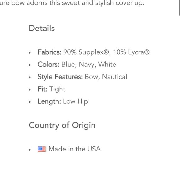 Kate Spade Beyond Yoga Navy White Sailing Stripe Neck Bow Jacket and skirt xs - Picture 12 of 14